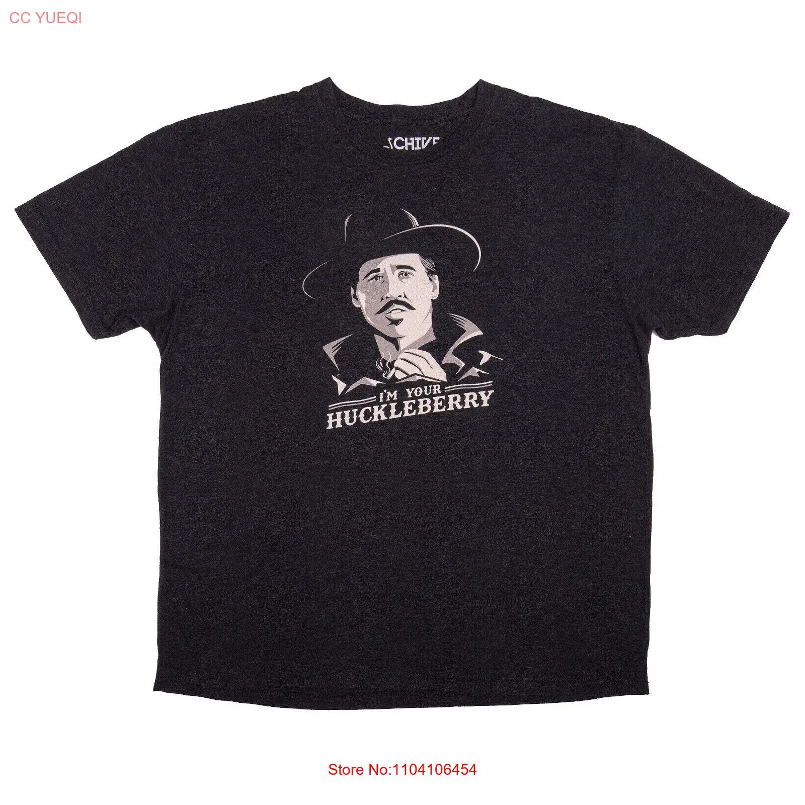 Chive Tees I’M YOUR HUCKLEBERRY Tombstone Doc Holliday Val Kilmer Shirt Size XL