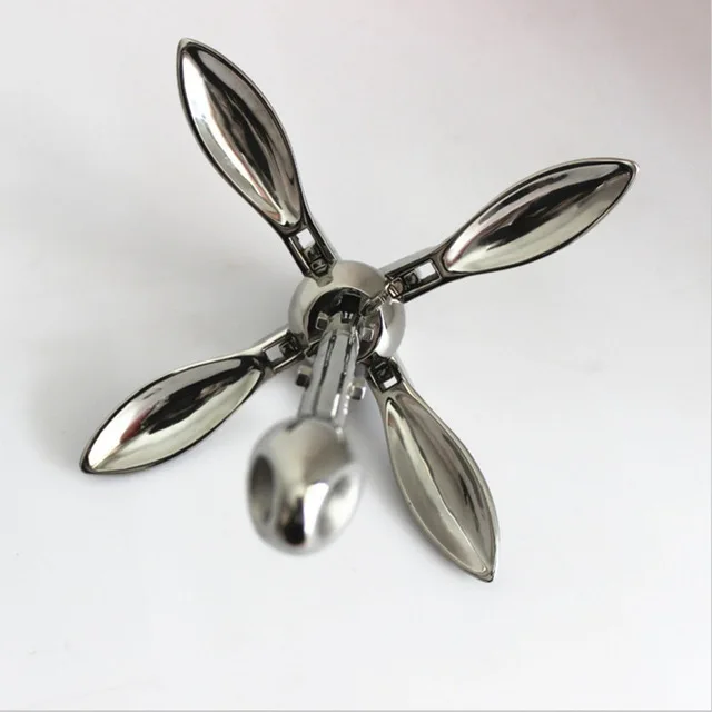 6kgs Folding Anchor Factory Hot Sale Stainless Steel 316 Marine Boat High Polishing Mirror Folding Anchor