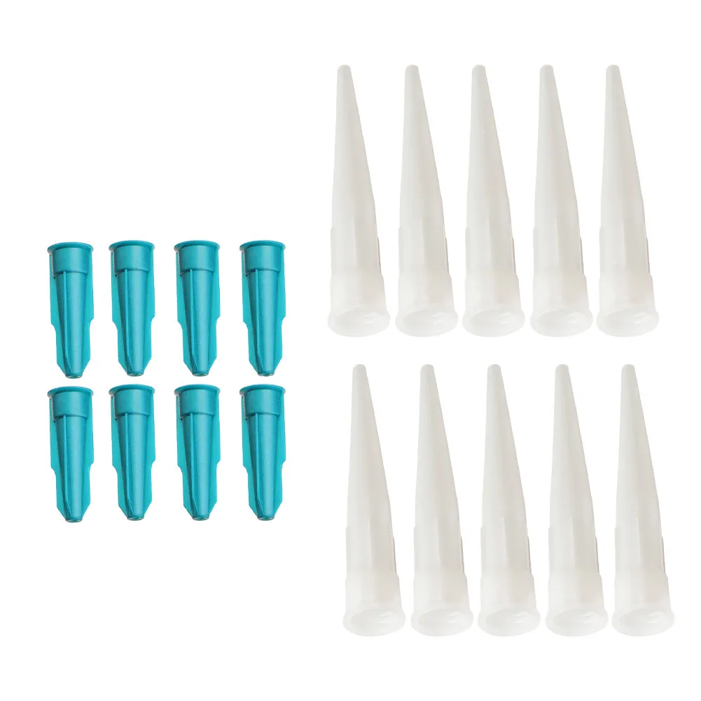 10pcs Silicone Caulking Nozzles Cap Cover Re-Sealable Mastic Cartridge Spare Nozzles Screw Cover For Silicone Caulking Access
