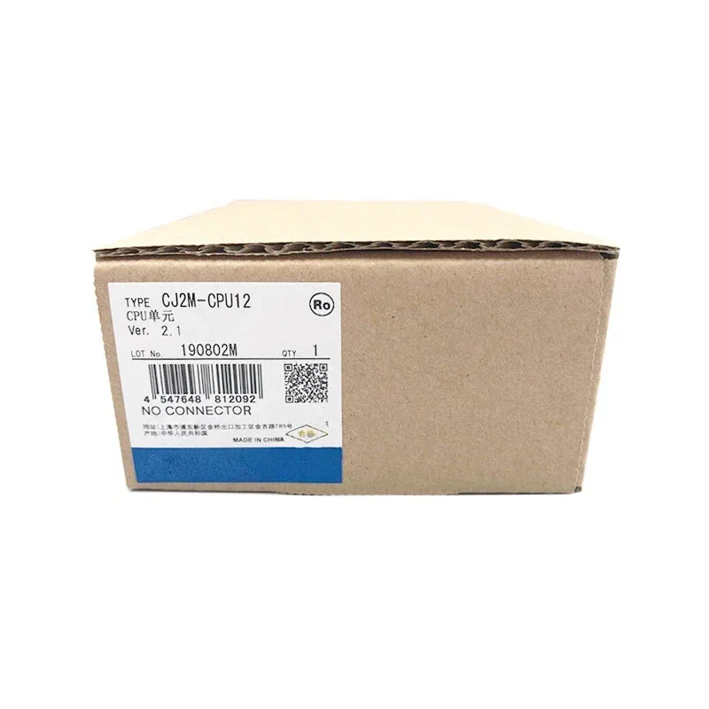 new Spot Stock Products CJ2M-CPU12 Programmable Controller Module Brand New Original Technical Support Available Plc Controller