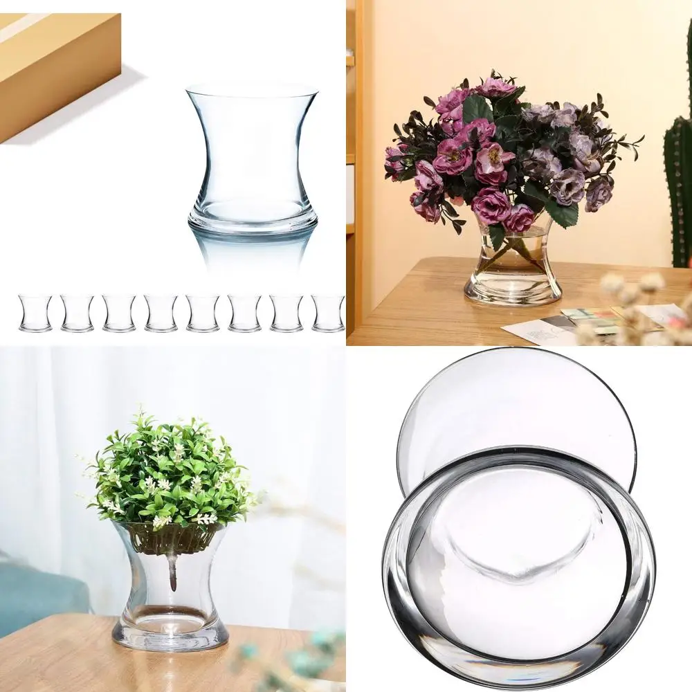 

Вазы из прозрачного стекла с ураганом для объемных цветочных композиций, 7, ширина и 7 высота, идеально подходят для украшения дома, свадьбы и мероприятий