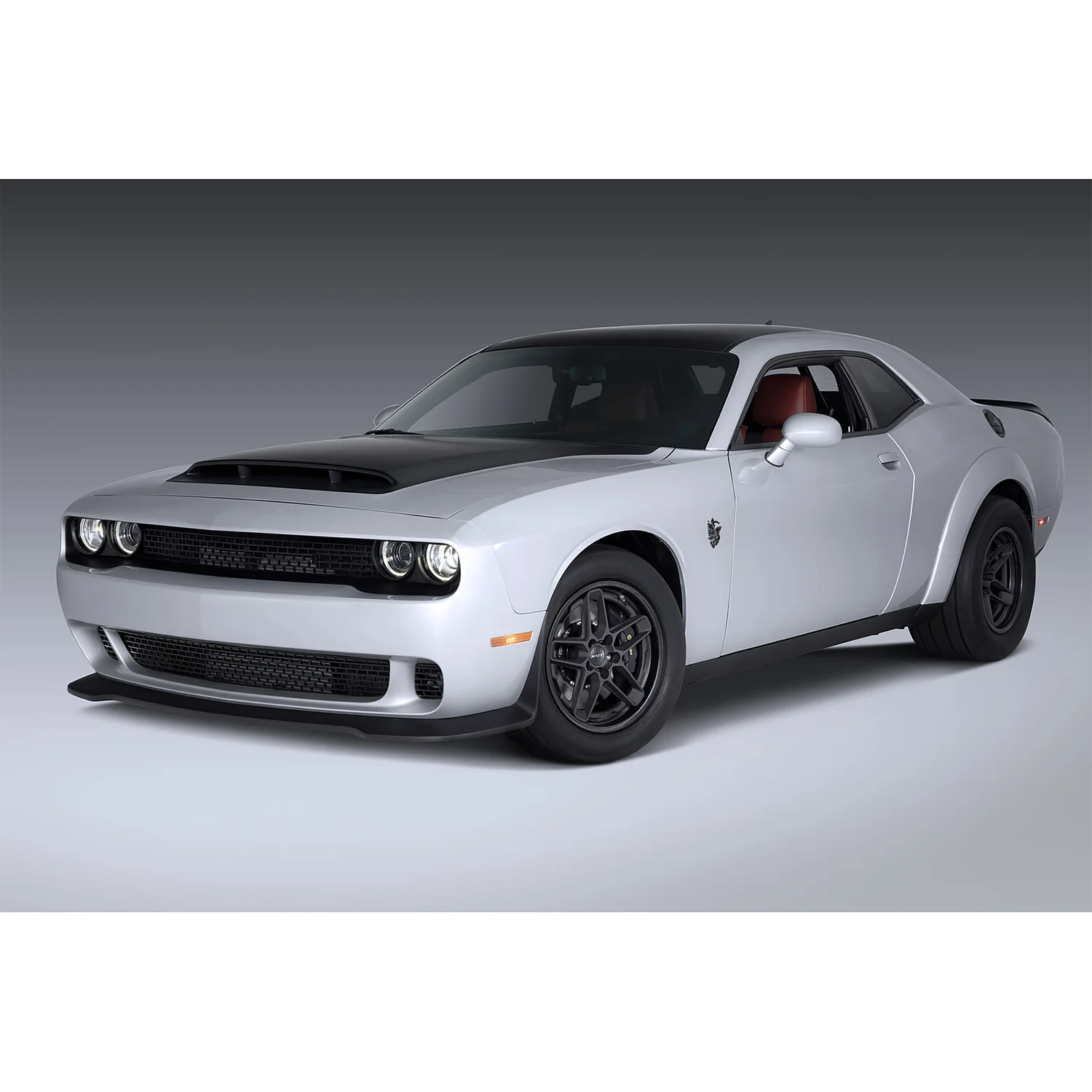 Body Kits bumper for Dodge Challenger 2015 2016 2017 2018 2019 2020 2021 2022 Demon Type Front Bumper Wide Fender Flares