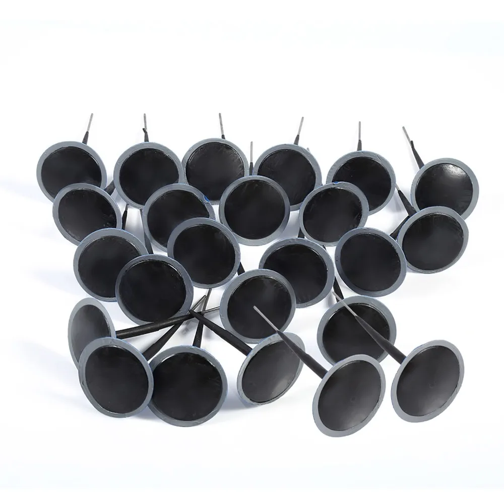 

24PCS Rubber Tire Repair Patch Plug Durable High Hardness Tire Puncture Repair Plug Kit High Wear Resistance