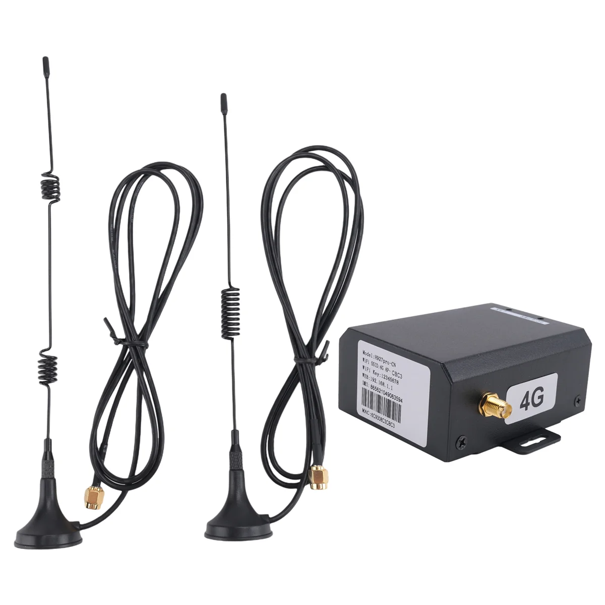 

B13C H927 Промышленный маршрутизатор 4G 150 Мбит/с 4G LTE CAT4 Маршрутизатор для SIM-карты с поддержкой внешней антенны 16 пользователей Wi-Fi-Asia