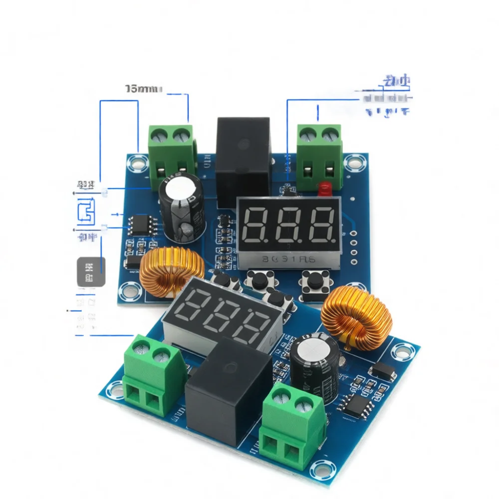 Direct Current Voltage Protection Module XH M609 Lithium Battery Discharge Safeguard Auto Cut Off Switch 12V 36V Board