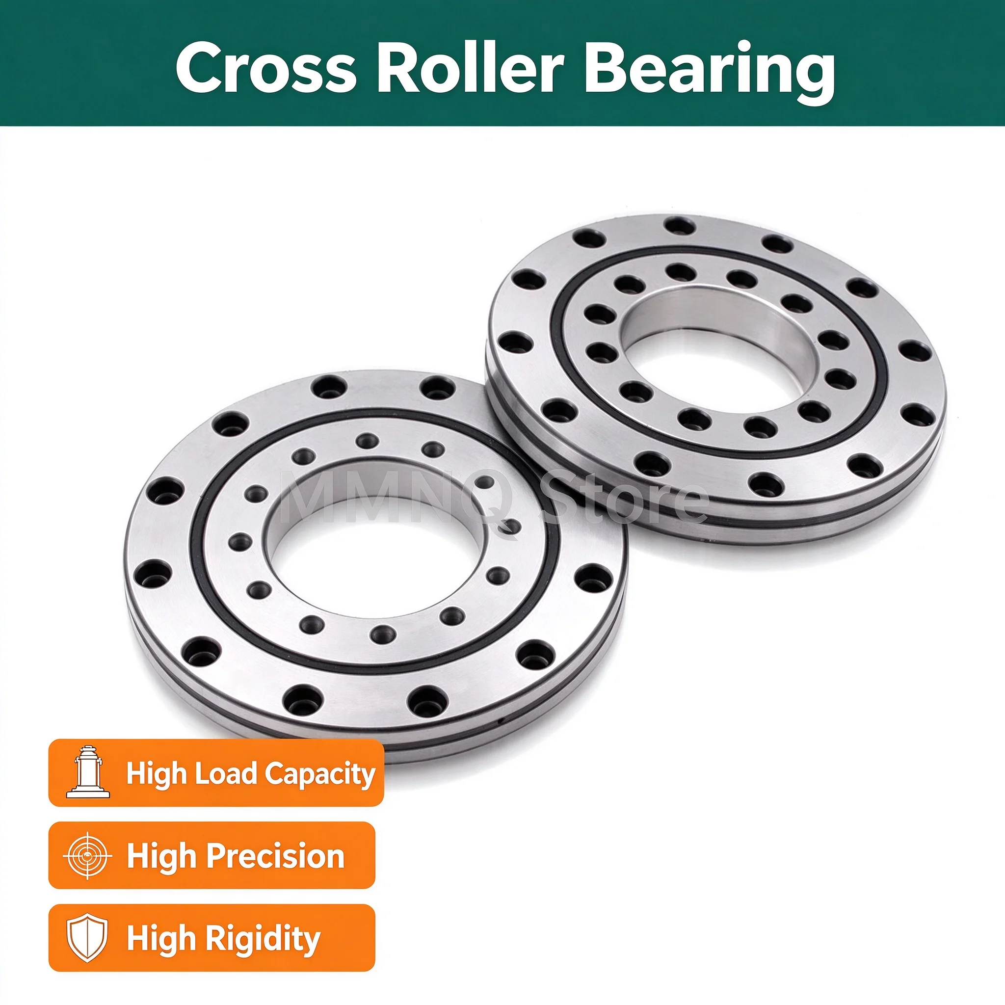 1Pcs BNU178UUT1P5G Crossed Roller Bearing, P5 Precision Rotary Bearing for Robot Joint, Radar Antenna, Medical Equipment
