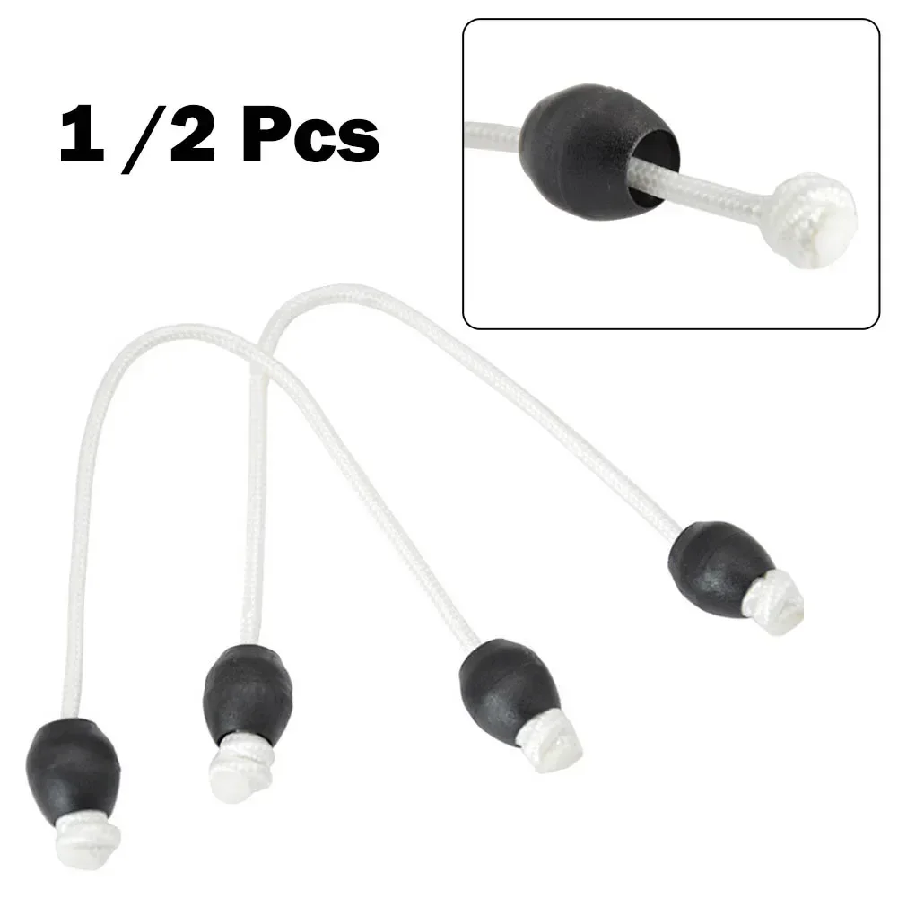 Cuerda de espoleta con tapón, banda de látex de goma para pesca submarina, accesorios para deportes acuáticos, 11-12cm, 1 ud./2 uds.