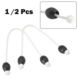 Cuerda de espoleta con tapón, banda de látex de goma para pesca submarina, accesorios para deportes acuáticos, 11-12cm, 1 ud./2 uds.