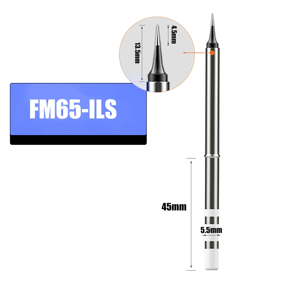 교체용 히터 납땜 다리미 팁, SH 시리즈와 호환 가능, T65 HS01 GD300 T85 SH72, FM65, T12 적용 불가