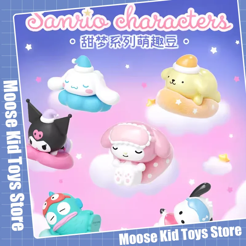 

Sanrio Sweet Dream Series Blind Box Toys Anime Figurines My Melody Cinnamoroll Kuromi Pochacco Blind Bags Toy For Children Gifts