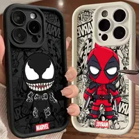 Marvel Cartoon Venom Deadpool Groot Phone Case For Google Pixel 9 8 7 8A 7A Pro XL 4G 5G Soft Silicone TPU Back Cover