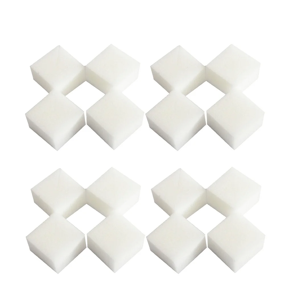 

100Pcs 44x44mm Soilless Hydroponic Sponge for Clean Cultivation Sprout Multiple Seeds Garden Tools Soilless Cultivation