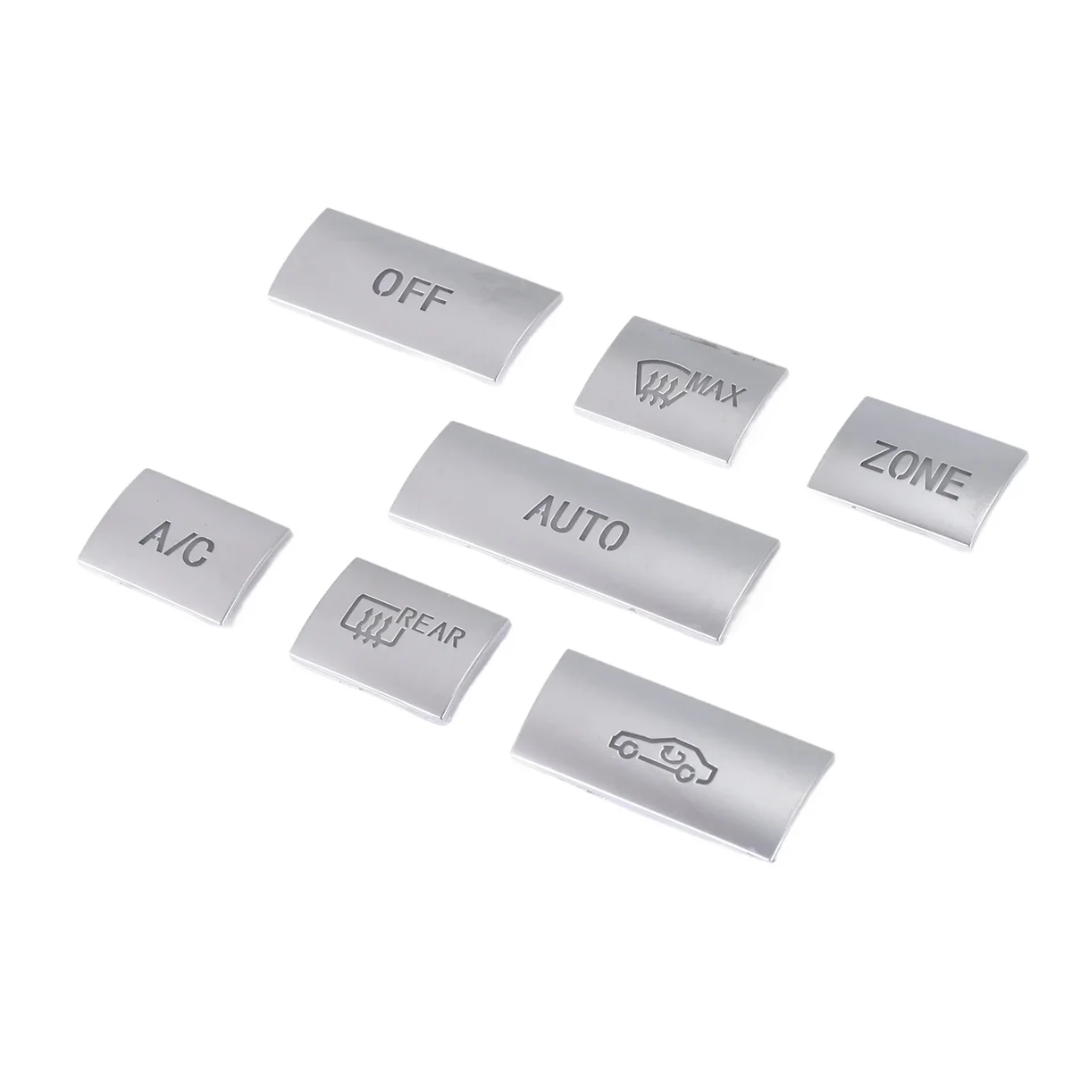 غطاء تزيين أزرار تكييف الهواء لوحدة التحكم في السيارة ، تشذيب Benz E Class ، W212 ، C207 ، من من من أجل الملحقات الداخلية A