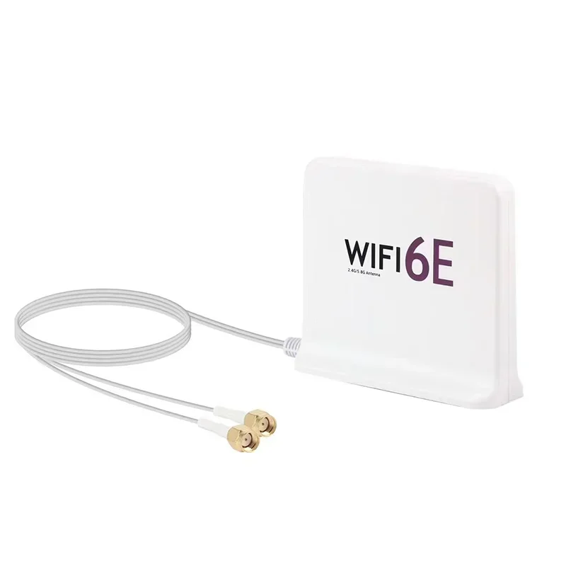 WIFI6E 2,4G/5G двухдиапазонный беспроводной сетевой маршрутизатор Wi-Fi RP SMA антенна внешний сетевой усилитель сигнала магнитная антенна