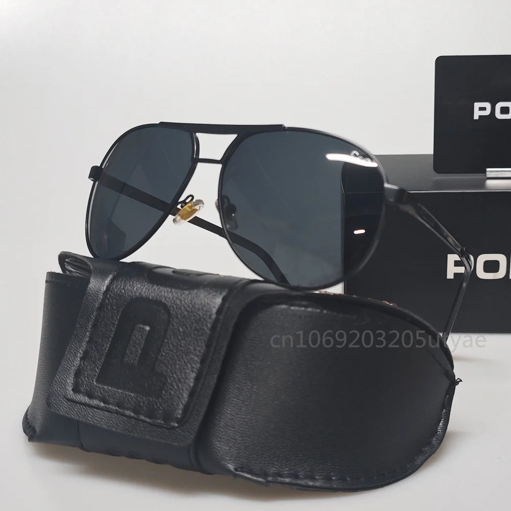 Original Italian Luxury Brand Sunglasses Fashion UV Resistant Polarized Driving Sunglasses for Men Women Vintage UV400 Policer