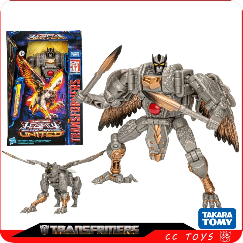 

In Stock Transformers Legacy United Voyager Beast Wars Universe Silverbolt Action Figures Robot Hobby Children's Toys