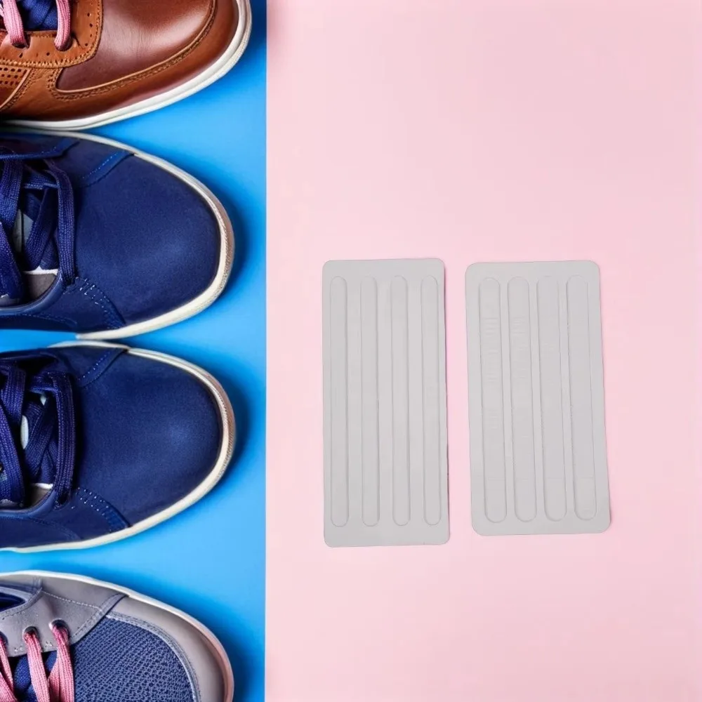 4 個目に見えないシリコーンヒールパッドブリスター保護快適な耐摩耗ステッカー抗摩擦ソフト靴グリップストリップハイヒール