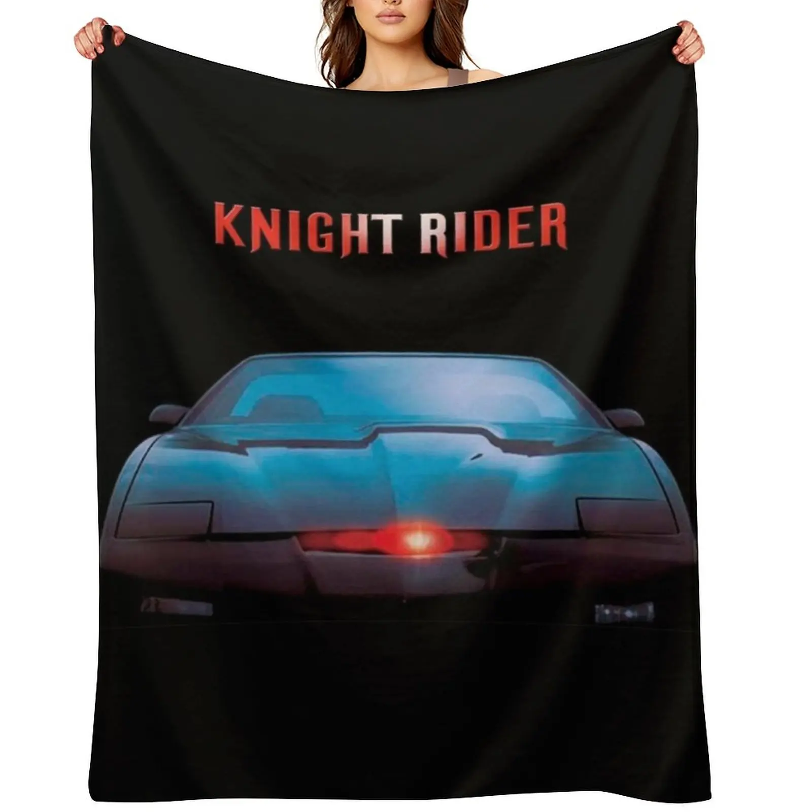 

Knight rider Throw Blanket Large Winter beds Fashion Sofas Blankets