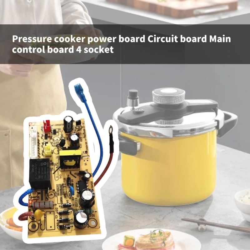 Papan Daya Pemasak Tekanan Listrik dengan 4 Soket untuk JYY-40YS22 JYY-50YS22