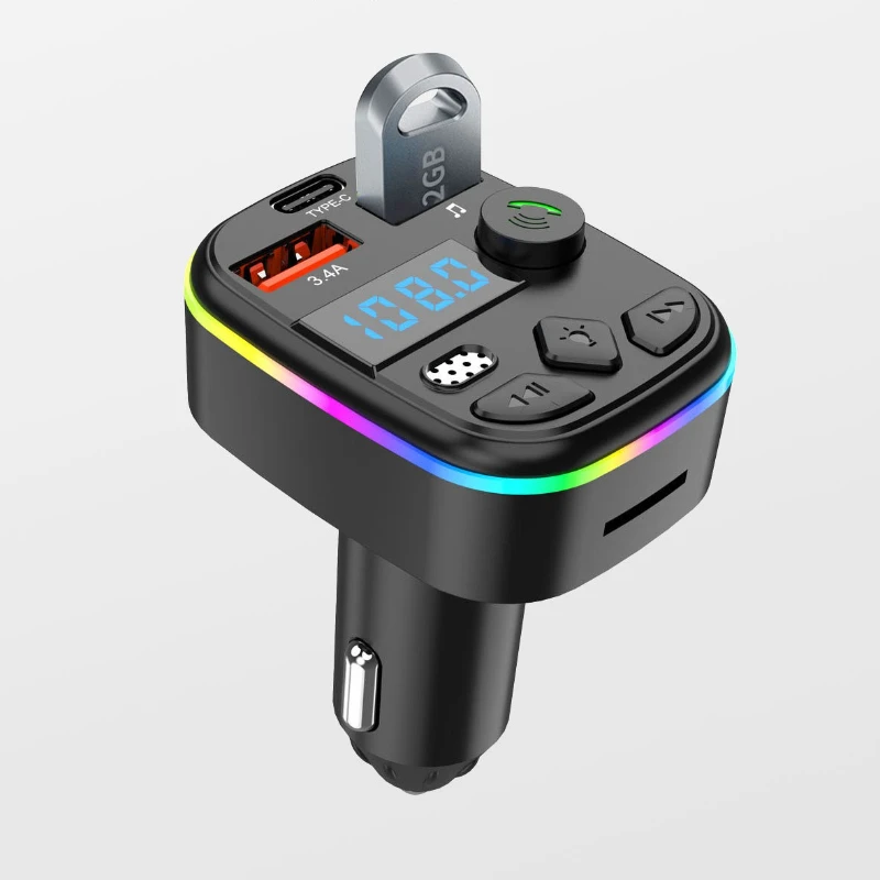 transmissor-fm-carro-mp3-player-duplo-usb-qc30-tipo-c-carregador-suporte-tf-cartao-u-disco-maos-livres-sem-fio-bluetooth-carro-kit-led