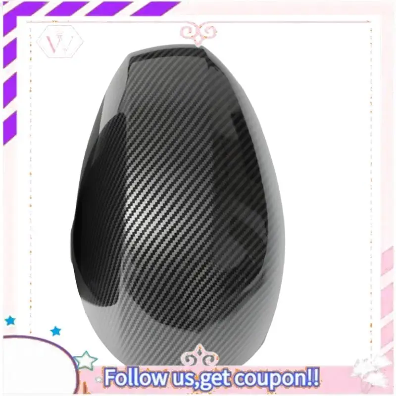 

Easy To Use Car Rear View Mirror Cover Door Mirror Shell Carbon Fibertrim 51169881537 For BMW Mini F55 F56 2020-2024