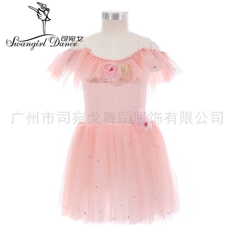 

Pink Color Custom Made Cupid Variation Ballerina Costume Girl Ballet Tutu Dress BT281