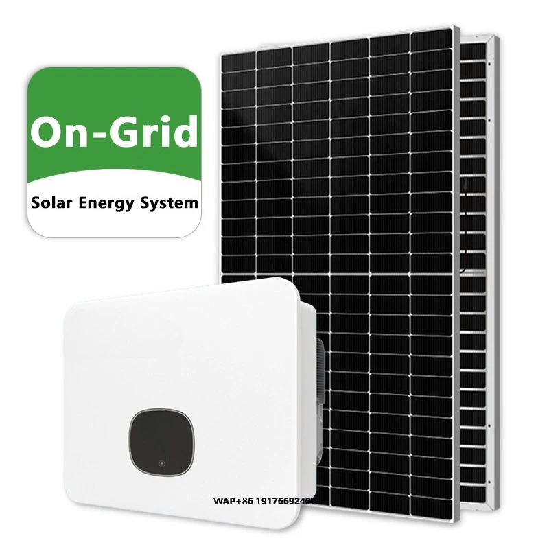 Full Kit 10kW Grid Connected Solar System 20kw 5kw 30kw Solar System with  Inverter