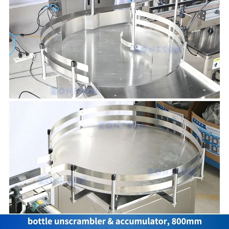 ZONESUN shampoo Pump Bottle Packaging Production Line Automatic Filling Capping Labeling Machine ZS-FALU4