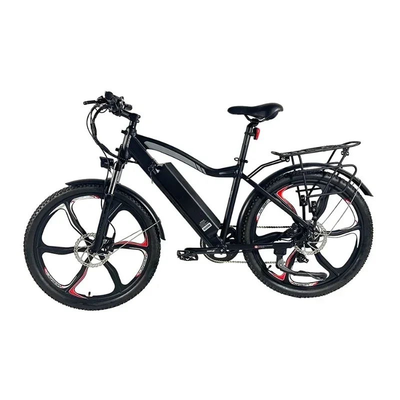 

High Speed 500w Motor Magnesium Wheels Mountain Electric Bike 1:1 Pas Speed Sensor Long Driving Distance 100km Electric Bicycle