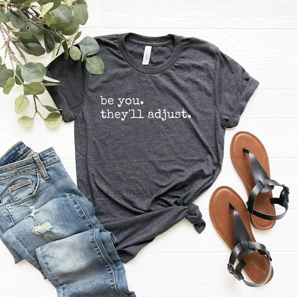 Be You They Will Adjust Women Vintage T-shirts Cancerfree Unisex Oversized Cotton Tees Not Drunk I Have Funny Printed Tops