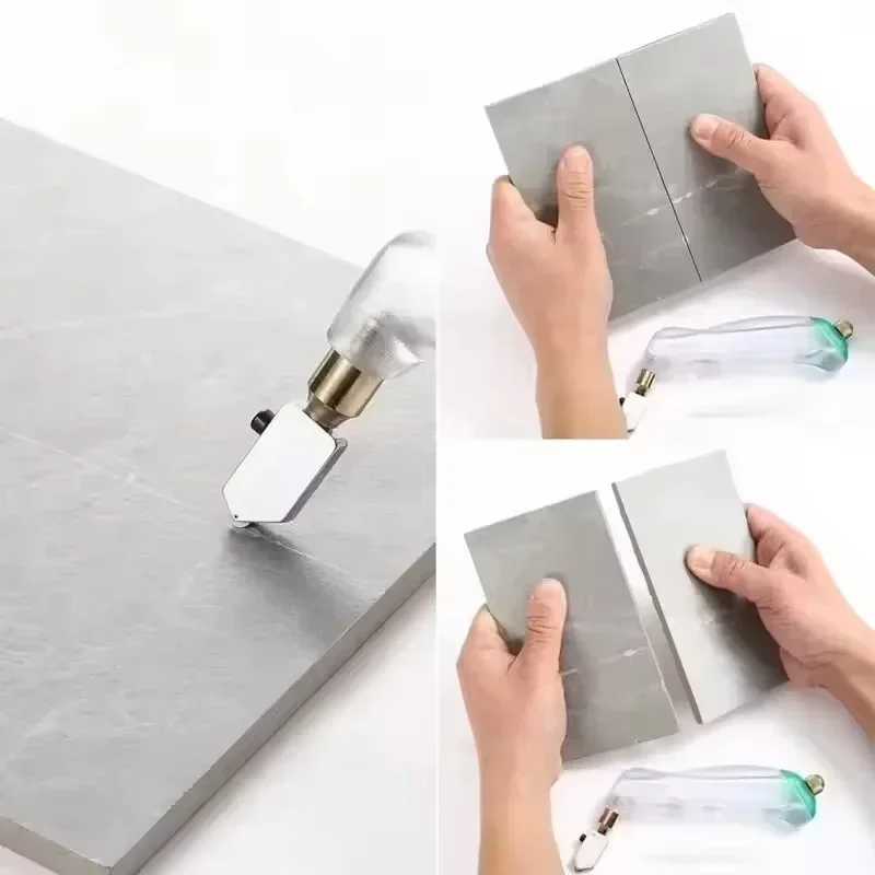 1PC Pistol Grip Glass Cutter Ergonomic Non Slip Handle High Strength Diamond Tool For 6‑12mm Glass Tile Mirror Window Cutting