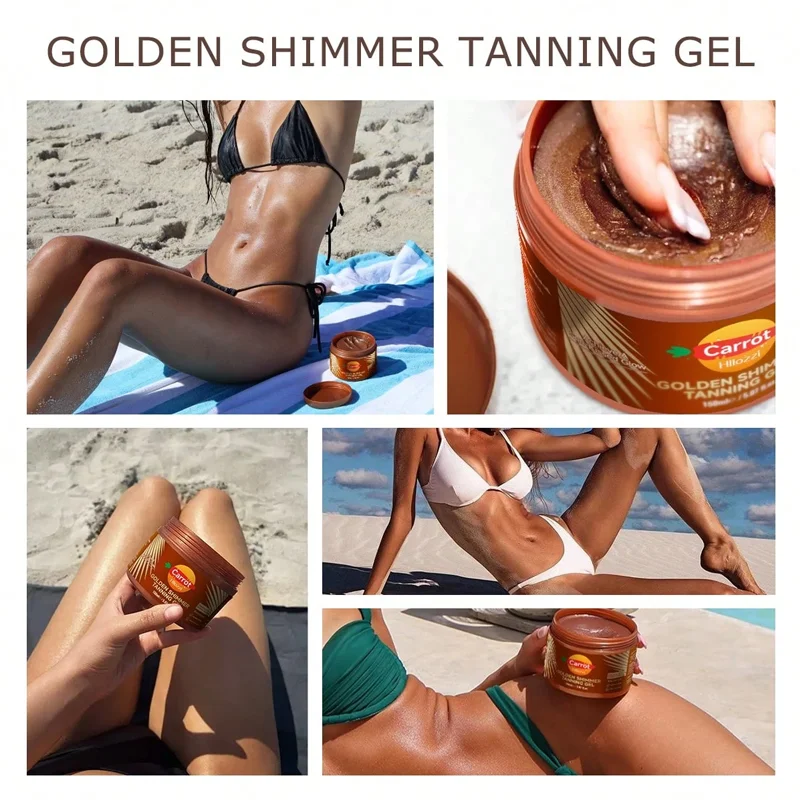 Golden Shimmer Self‑Tanning Cr - Body Shimmer Lotion recension och pris