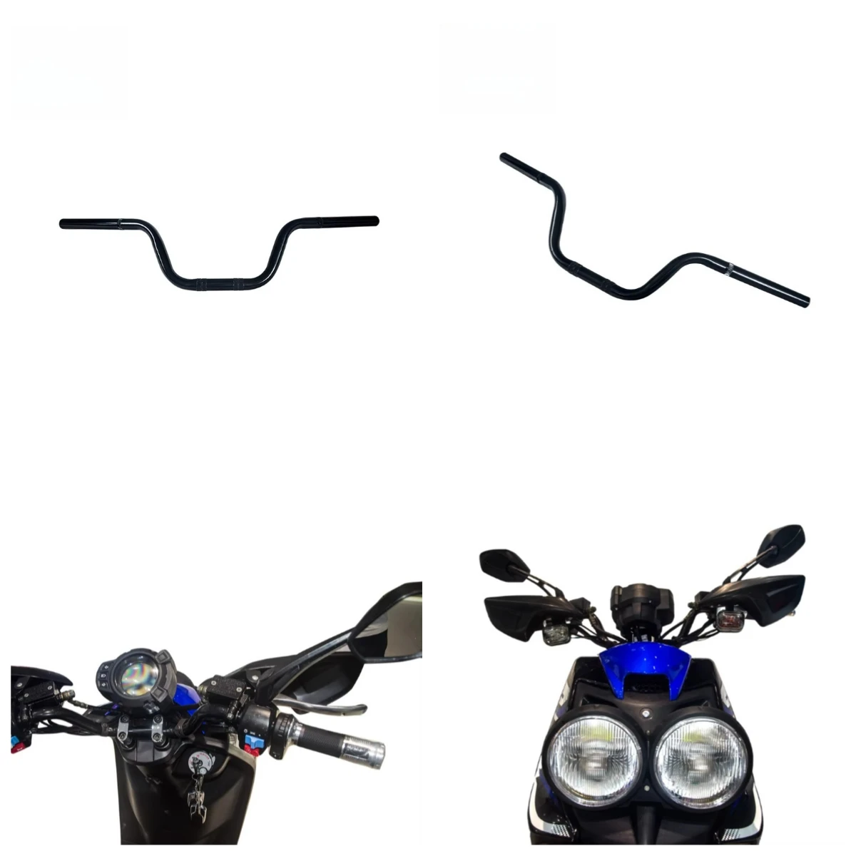 

2025 Electric Moped Scooter Handlebar OEM Motocross Handlebar Adjustable Steering Motorcycle Handlebar