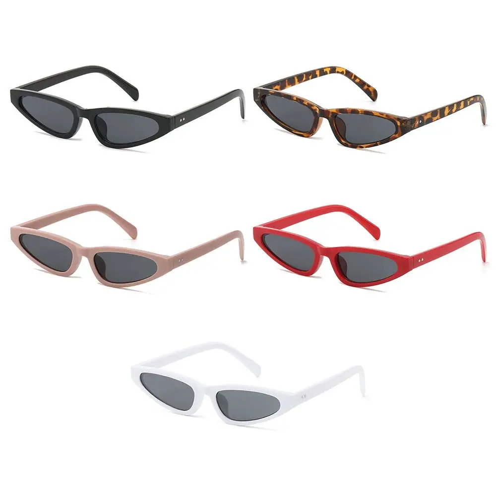 Fashion Small Frame Cat Eye Sunglasses Street Shooting UV Protection Hip-Hop Sun Glasses Styling Eyewear for Women