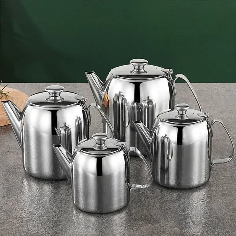0.5L/0.9L/1.3L/2L Stainless Steel Teapot Coffee Pot Water Kettle for Gas Stove Induction Cooker - view 2