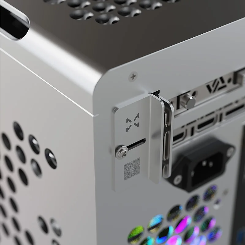 B6 all aluminum chassis, ITX water-cooled small chassis portable mini direct plug-in long video card SFX power tower air cooling