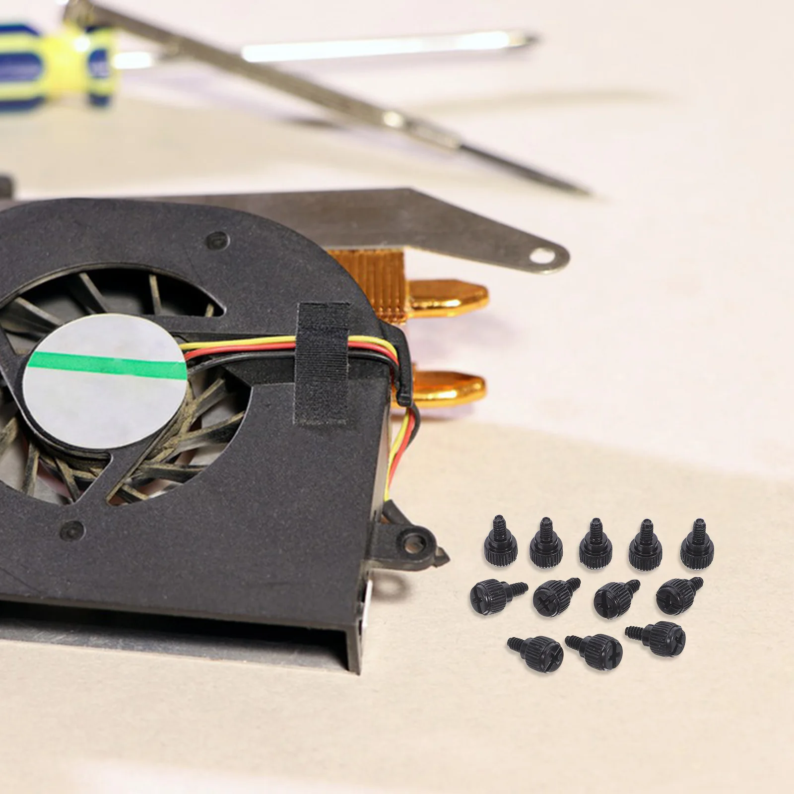 

100pcs Pc Case Computer Installation High Strength Carbon Steel Long Lasting Easy Installation Diy Electronic Repair