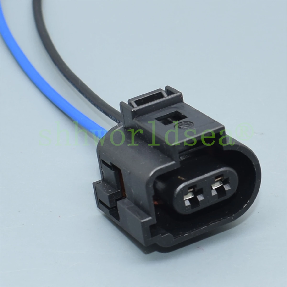 shhworldsea 3.5 series 2 pin Female waterproof automotive electrical wiring auto connector 1J0 973 722A  1J0973722A