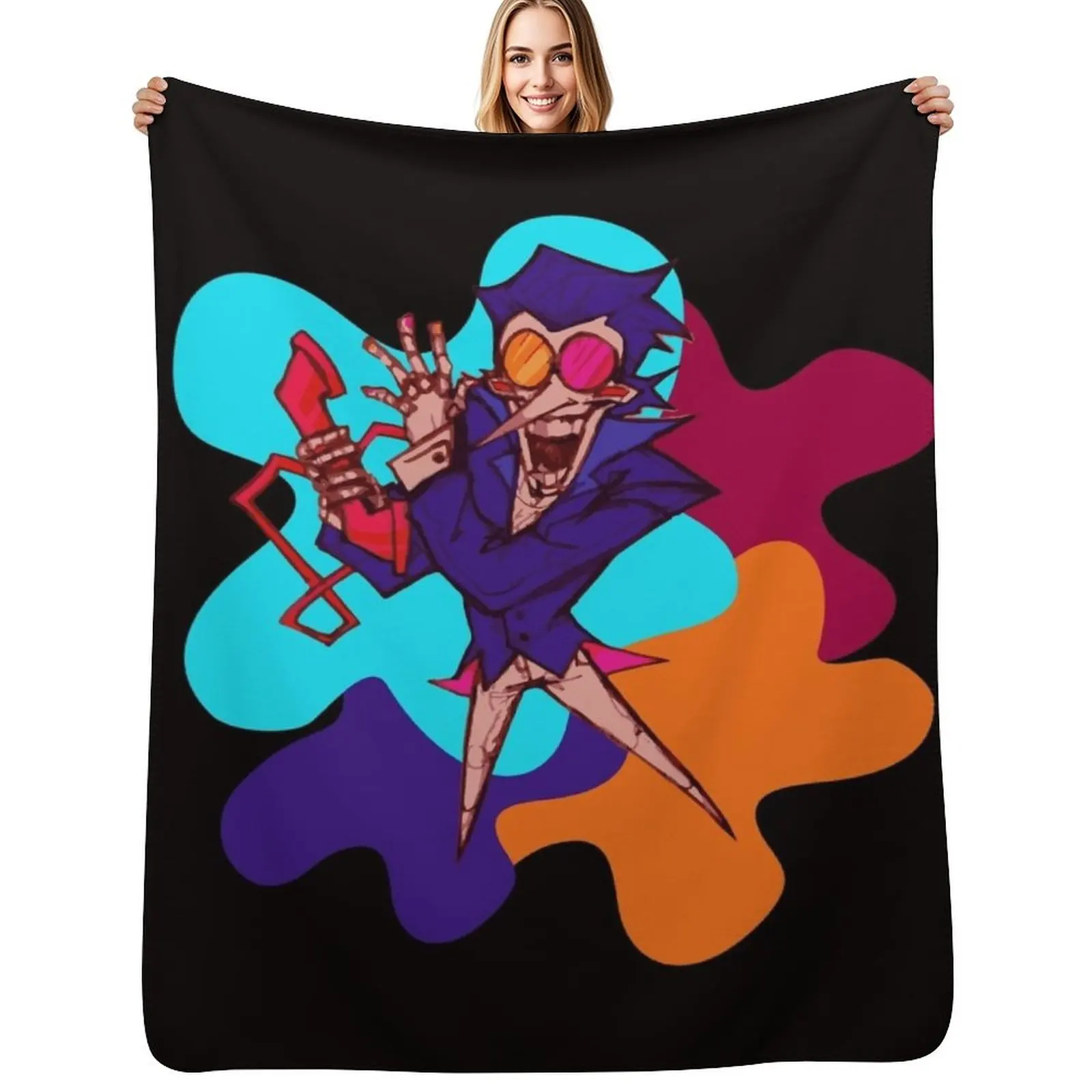 

spamton Throw Blanket christmas decoration Camping Luxury Designer Sofa Quilt Blankets