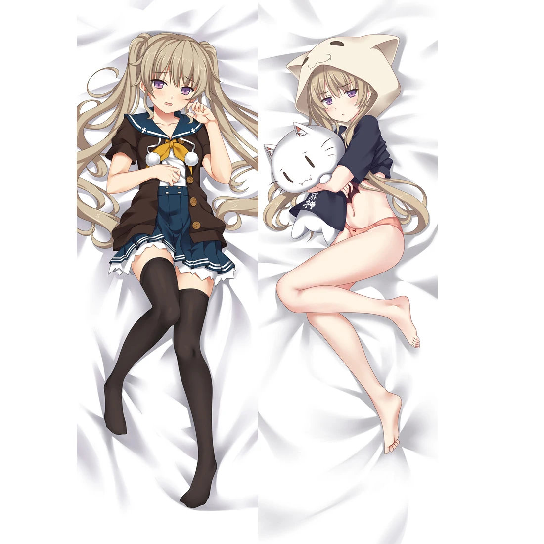 Japan Anime Aokana Four Rhythm Across the Blue Mashiro Arisaka Pillow Cover Case 63061