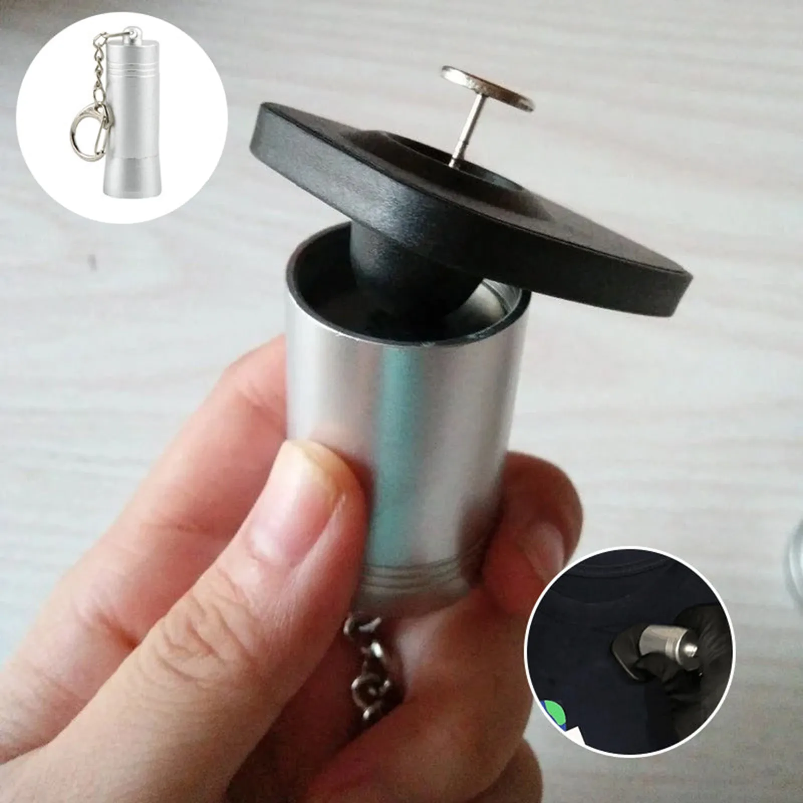 Powerful Deactivator Magnetizer with a metal hook, Powerful Magnet For Removing Clothing Tags herramientas multifuncionales