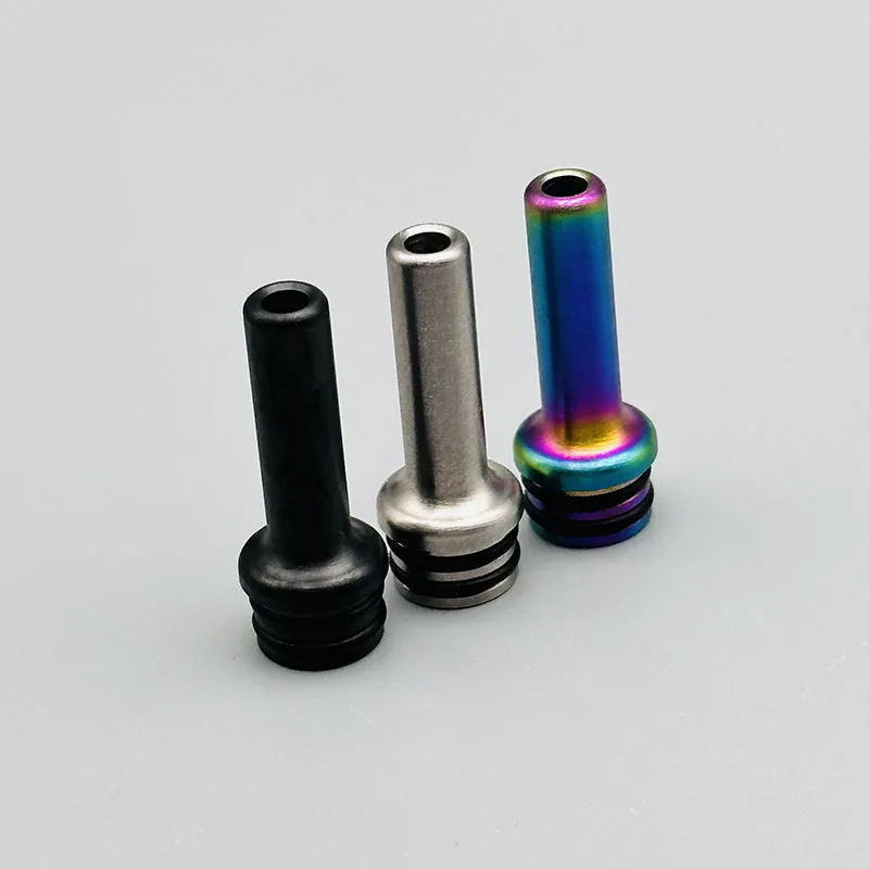 vape 510 drip tips Long style 3.0mm inside diameter 316ss material for RDA RBA RTA tank atomizers E-cigs accessory