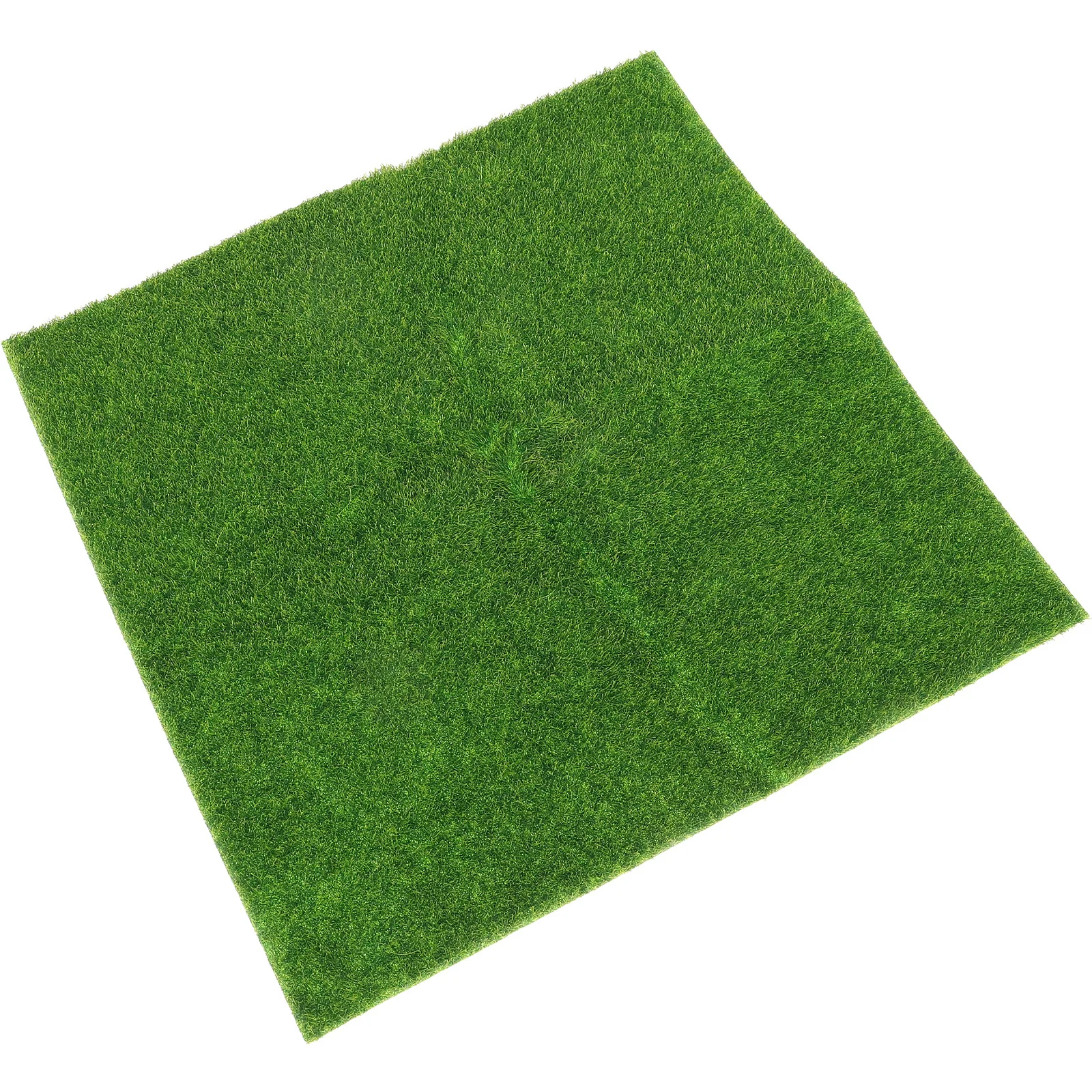 

Lifelike Artificial Grass 15X15Cm Green Pvc Fairy Garden Decor For Diy Micro Landscape Craft Pot Outdoor Landscaping