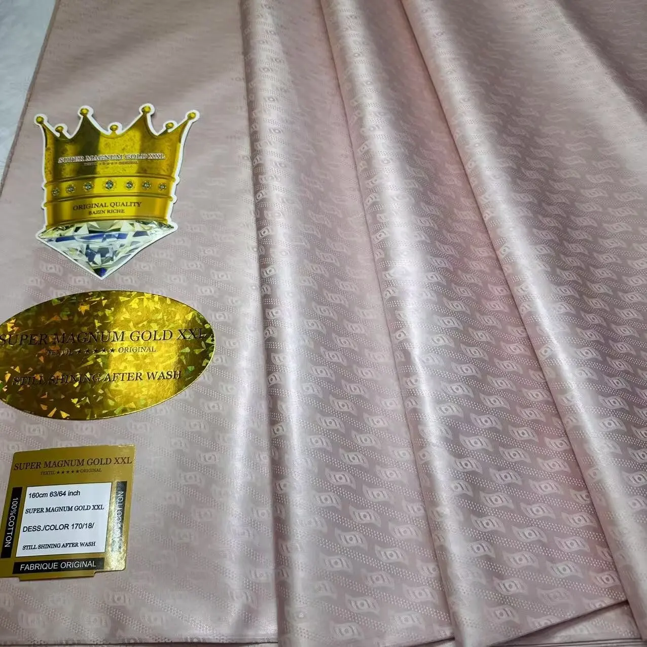 Najnowsza kolekcja 2025: 5 jardów afrykańskiej tkaniny Basin Riche Brode, najmodniejsze hafty, 100% bawełna, koronka na sukienki na przyjęcia weselne.