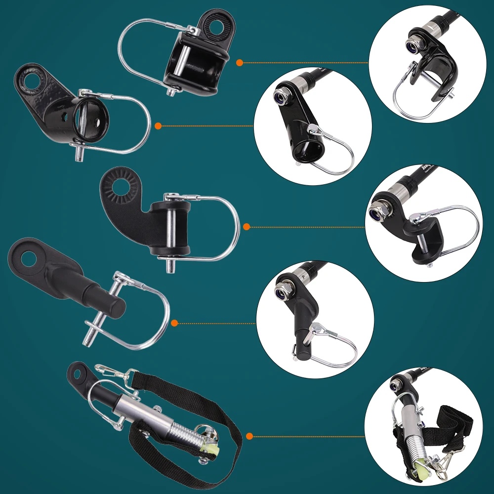 HEPPE Bike Trailer Hitch Coupler Kid Trailer Cargo Trailer Hitch Bike Trailer Adapter Hitch Coupler Bike Trailer Hitch Connector