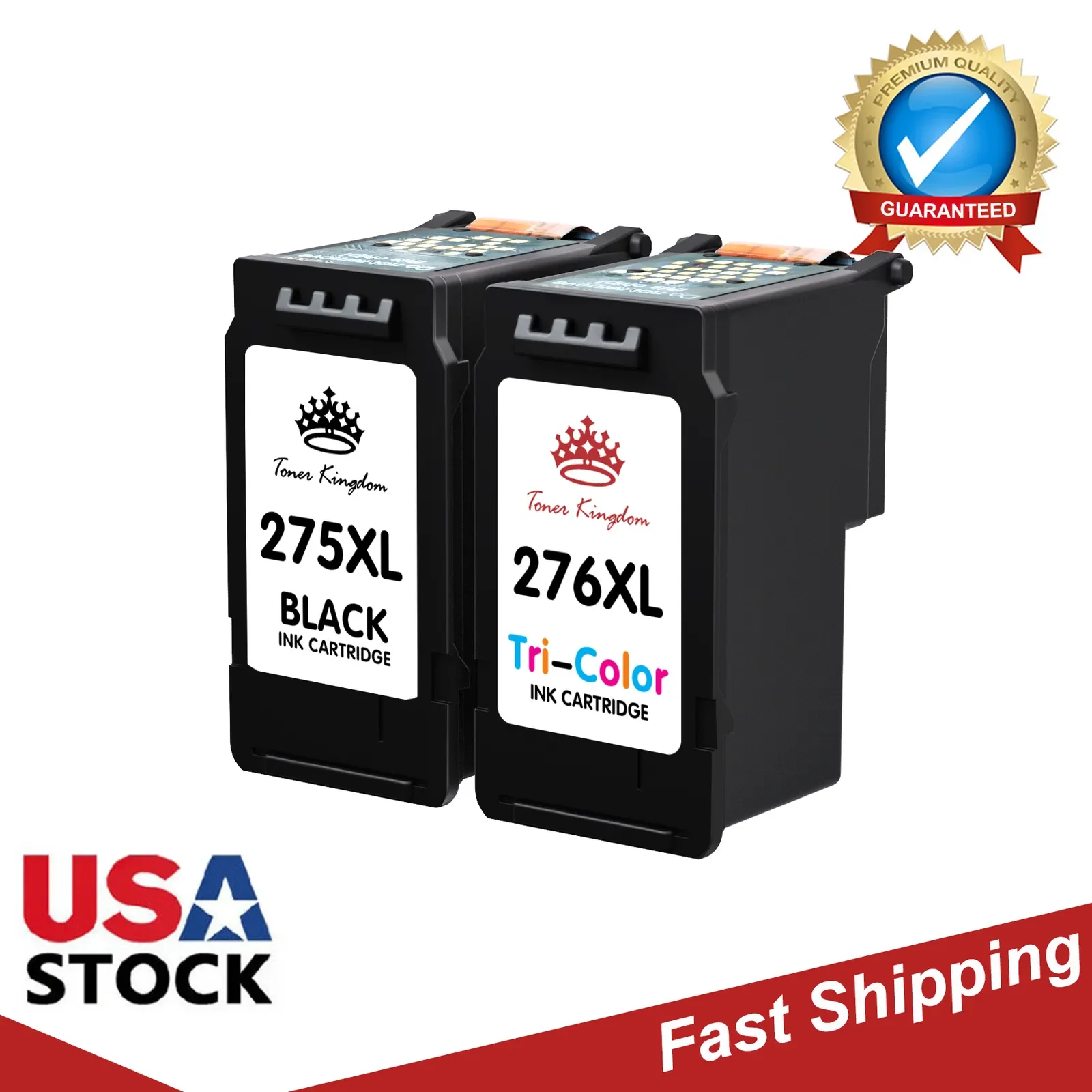 2 Pack Compatible Canon PG 275 XL CL 276 XL | Canon 275 and 276 Ink Cartridges