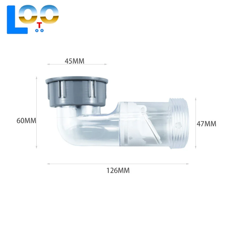 Дренажная труба для умывальника, изогнутый комплект с защитой от запаха, сливная труба для кухонной раковины, дренажная труба, соединительная дренажная трубка, аксессуар для трубопровода