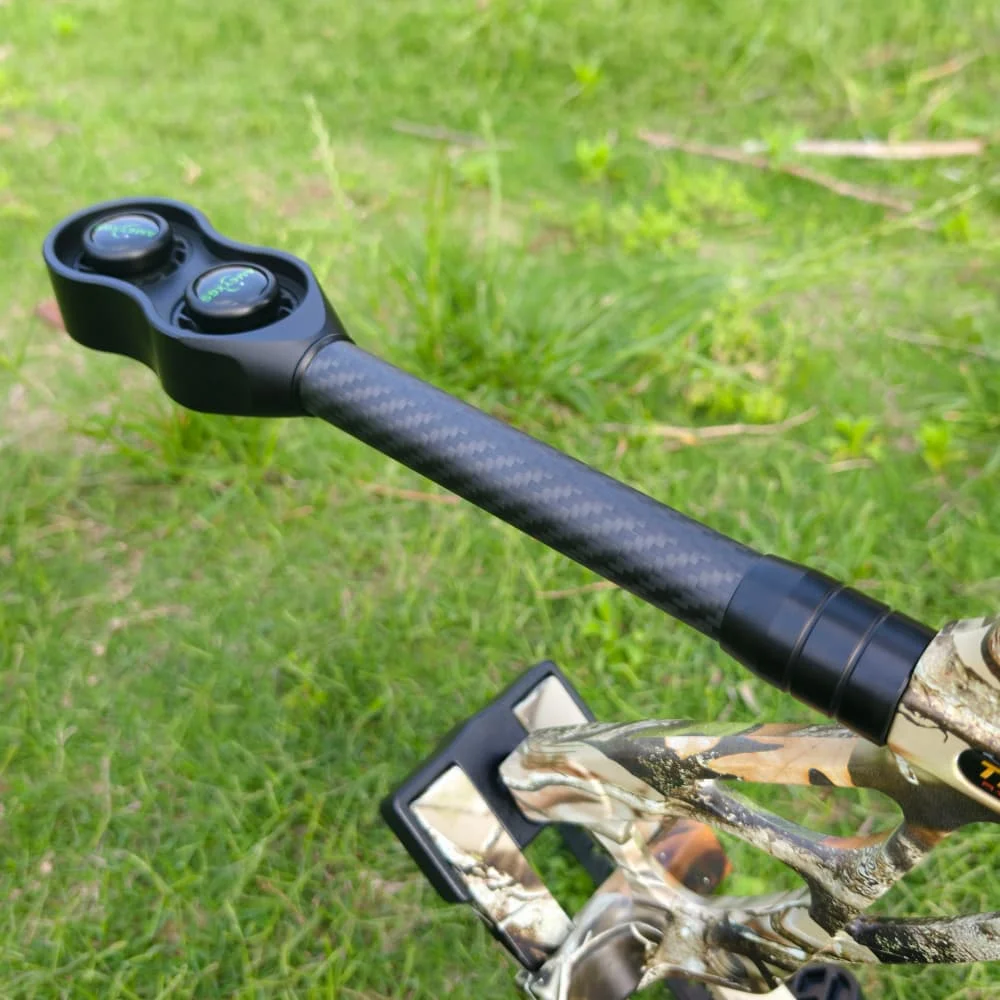 8/10/12/15 Inch Bow Shock Absorption Compound Bow Carbon Stabilizer Balance Bar Archery Damper Targeting Hunting Shooting Acc 5