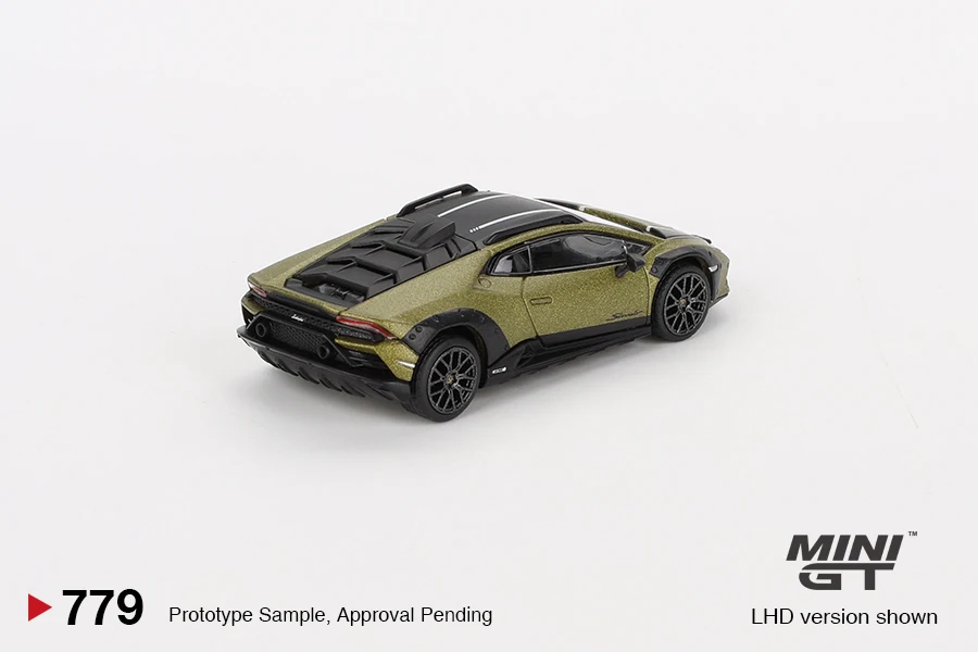 MINIGT 1:64 Lamborghini Huracán Sterrato Verde Gea Matt MGT0779-MJ Auto Legering Speelgoed Motorvoertuig Diecast Metaal Model voor Kinderen