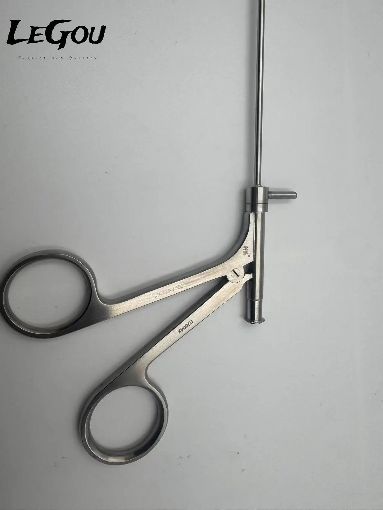 LeGou Professional 360 Degree Rotatable Angled Nasal Polyp Forceps, Disposable ENT Surgical